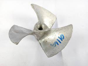 01169 ใบพัดลมท่อนาครอบเร็ว 5นิ้ว (3ใบพัด) ใบพัดสำหรับท่อสูบน้ำพญานาค แข็งแรง ทนทาน อะไหล่ท่อสูบน้ำพญานาค