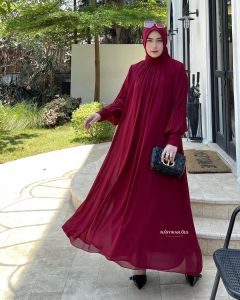 GAMIS CERUTY BABYDOLL FULL FURING MURAH MEWAH PAKAIAN REMAJA DEWASA KEKINIAN GAMIS TERBARU 2026