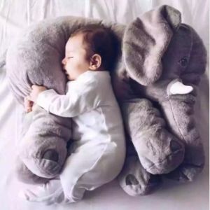 40/60CM Elephant Plush Pillow Infant Soft For Sleeping Stuffed Animals Toys Baby s Playmate Gifts for Children LKcomo