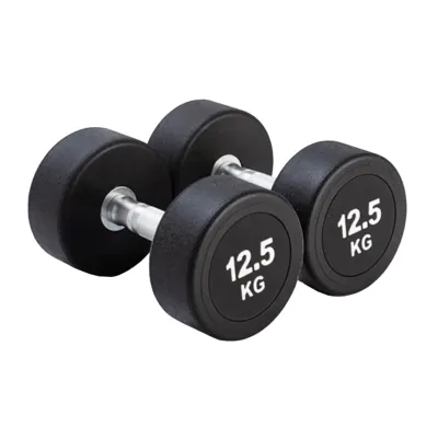 (JIJI.SG x FITNET) FARON Round Head Dumbbell 2.5KG - 12.5KG / Gym / Weight / Body Building