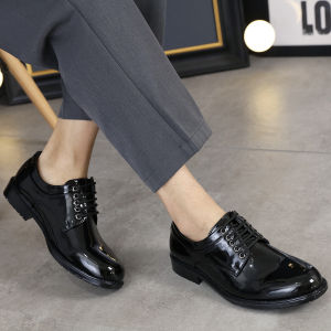 Mens shoes Leather works Shoes  for men formal black shoes for men
