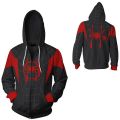 COD Spiderman Hoodie Miles Morales Jacket Zipper Sweatshirts Anime Hoodies Spider-Man Costume OP. 