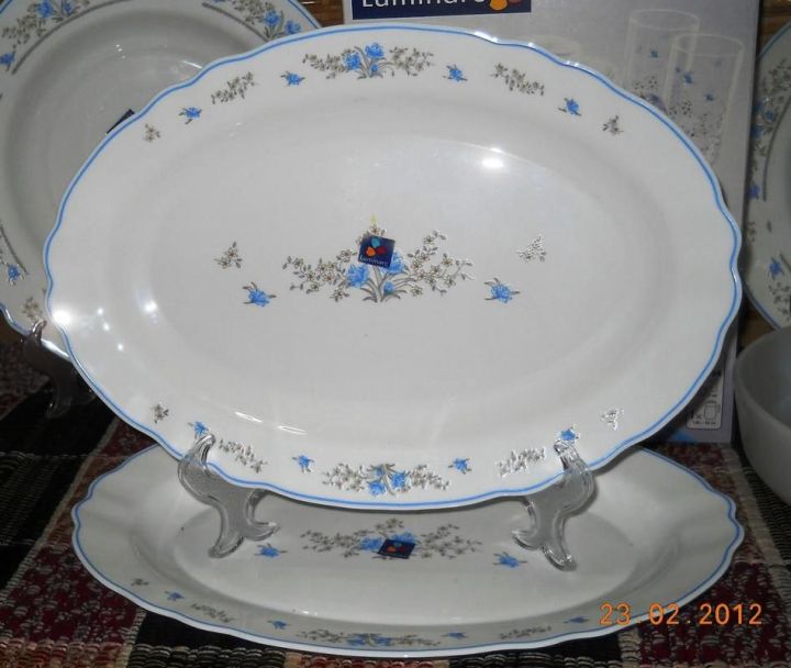 Arcopal Luminarc Romantique Serving Platter 33cm Made In France Lazada