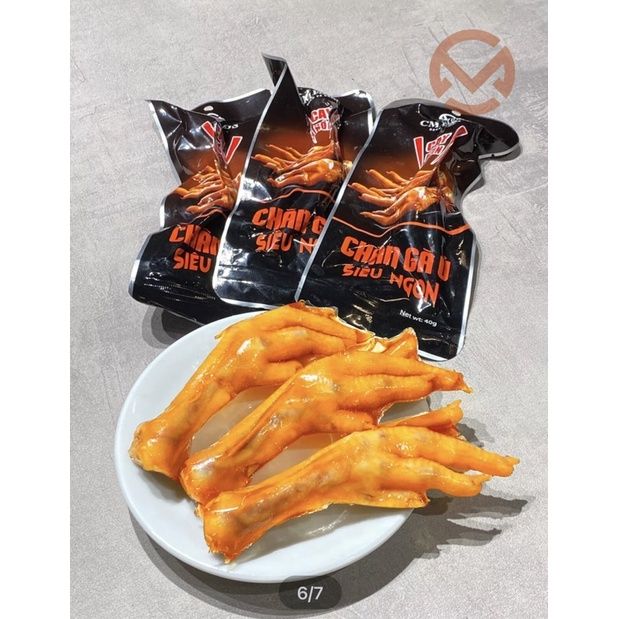 Combo 5 bịch chân gà vị tứ xuyên siêu to, siêu gân, siêu cay, 🌶 (mỗi ...