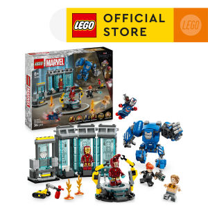 LEGO Super Heroes Marvel 76315 Iron Mans Laboratory: Hall of Armour (384 Pieces)
