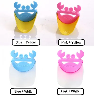 [Ann&Ann] Child Kids Children Water Tap Faucet Extender Extension Cute Cartoon Hand Washing Training Basin Prolong