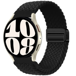 Nylon Strap for Samsung Galaxy Watch 7 6 5 4 40mm 44mm Magnetic Buckle Nylon 22mm / 20mm Tali Jam Tangan Smartwatch Garmin Watch / Huawei Watch GT 5 4 3 /Aolon/ Amazfit / Xiaomi Watch S4 S1 S2 S3 /Redmi Watch 5 Active/5 Lite/Itel 011 12Active