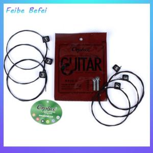 [Feibe Befei] 6pcs lot Nylon + 3 %Polyester Classic Guitar String NX35-C Color Plated Wire