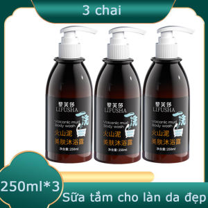 100% xà phòng làm trắng bùn núi lửa làm trắng gel tắm làm ẩm gel tắm cải thiện sự nhàm chán sửa chữa melanin làm ẩm làn da