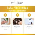 Putri Pure Clean Moisturizing Conditioner With Fresh Apple Fragrance Ukuran 450 ml & 200ml. 