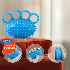 Hand grip strengthener TPR ball for finger exercises to strengthen muscles and improve grip.