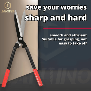 SANTINO Gunting Pokok Bunga 550mm【Malay Spot】Gardening Tools Scissor Grass Scissors Grass Cutter Tree Trimmer Fibre Handle