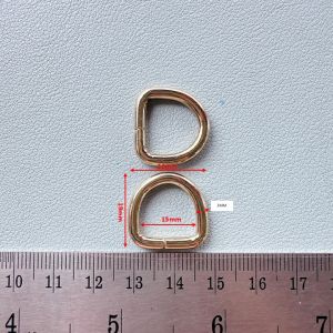 ห่วงตัว D อะไหล่ทำพวงกุญแจ กระเป๋า งานdiy 101517 มิล