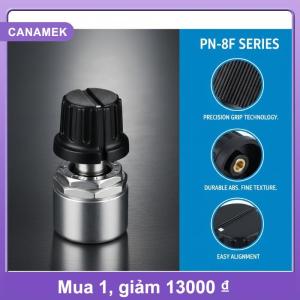 【CANAMEK】 5 cái PN-8F 16x14.5 mét sọc nhựa Knob cap với lõi đồng dụng cụ điện tử chuyển đổi Mũ bên trong lỗ 6.35 mét