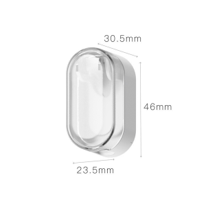 JBMBHC Space Saving Toothbrush Holder With Cover Wall Mounted Bathroom Organizer Dustproof ABS Storage Rack Washbasin Mirror Home Travel