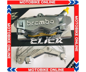 Heo K50 mẫu RB chân 100mm CNC xiken bóng kèm pad cho các dòng xe