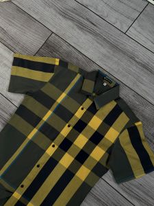 Áo sơ mi nam caro kẻ ô sọc vải cotton lụa nhập co giãn nhẹ thấm hút mồ hôi MY LINH CLOTHING cổ bẻ