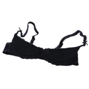 Womens 1/4 Cup Lace Shelf Bra Underwired Bralette Push Up Bra Balconette Bra with Push Up Effect with Adjustable Straps