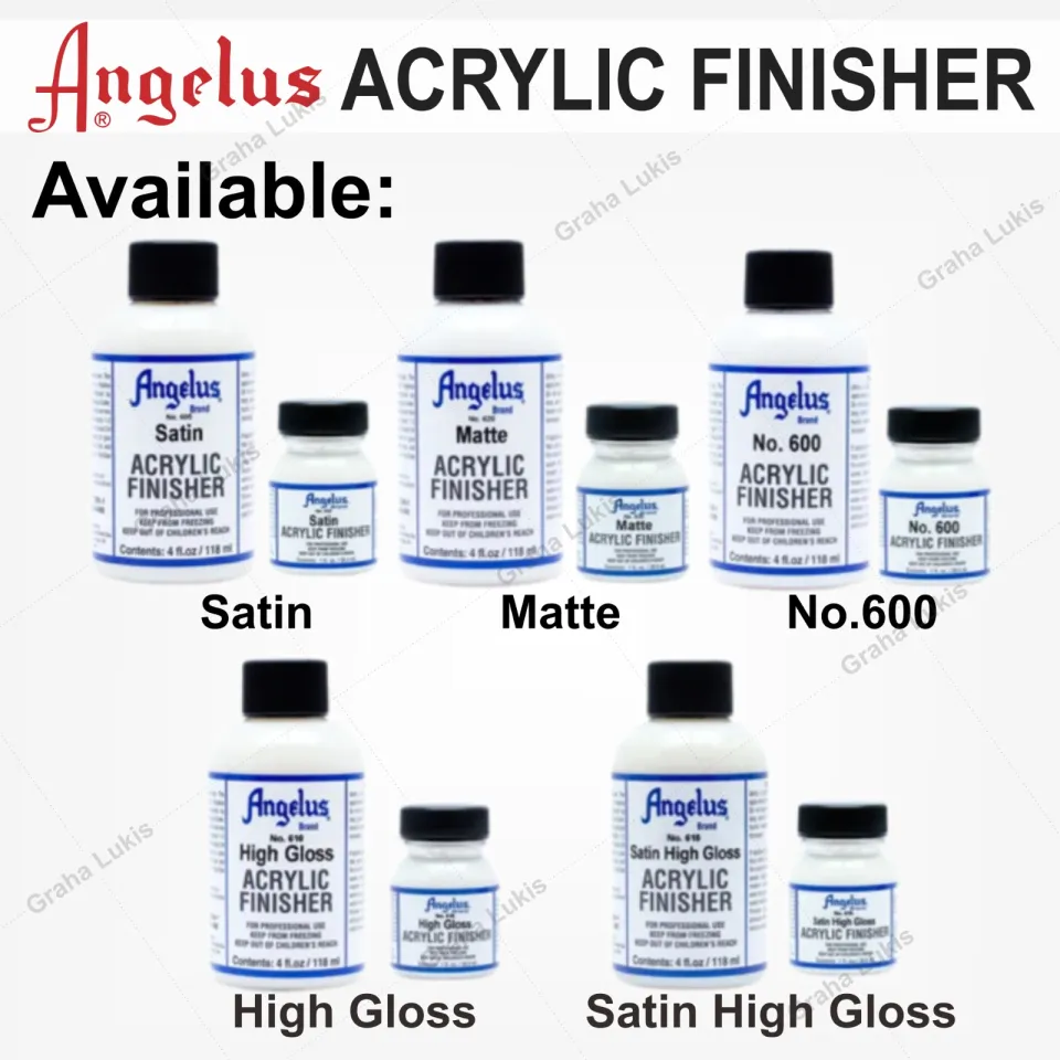 Acrylic Finisher Acrylic Leather Sealer Acrylic Paint Angelus