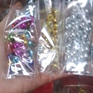 10 chuông lục lạc nhiều màu nhiều size làm handmade