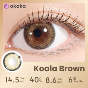 OKAKA Softlens Anniversary/ Dating Series - Normal Minus Diameter 14.2MM-14.5MM Lensa Kontak Softlens untuk Anniversary dating pacaran