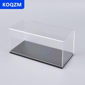 [COD] KOQZM 1:32 Xe Mô Hình Hiển Thị Hộp Trong Suốt Bảo Vệ Trường Hợp Acrylic Bụi Cứng Bìa Lưu Trữ Chủ