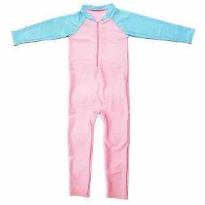BAJU RENANG ANAK INDOOR OUTDOOR ANAK CEWEK LENGAN PANJANG CEWE BAHAN TEBAL SWIM SUIT