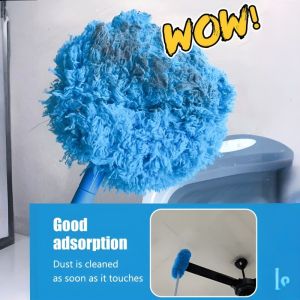 Ceiling Fan Cleaning Dust Duster Hollow Design Splicing Ceiling Fan Dust Brush Dust Collector Ceiling Brush环形掸子除尘扫灰