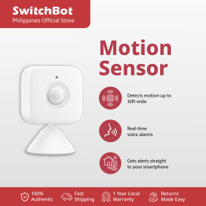SwitchBot Motion Sensor - Smart PIR Motion Detector | Automate Lights and Alerts