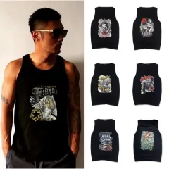 small logo fashion sando for men black Tank top aj