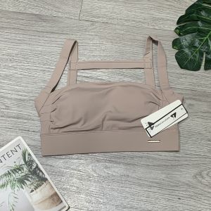 Áo bra nữ tập gym yoga aerobic thể thao kèm mút chất liệu thun lạnh BINSPORTS A247