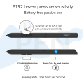 (VEIKK Official store) VEIKK S640 Digital Graphics Tablet 6 x 4 inch Ultra-Thin Drawing Pen Pad with 8192 Passive Stylus (Comes with a free Bag). 