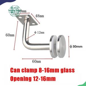 Bracket Stainless Steel untuk Handrail Tangga - Konektor Kaca & Pagar Kuat & Anti Karat