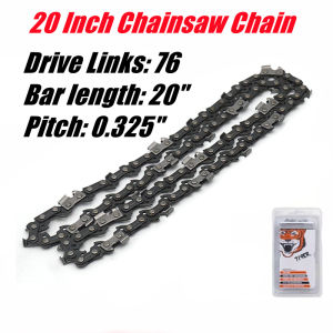 20 22 24 Inch Saw Chain Wear-resistant Chainsaw 76DL/86DL/94 Drive Links Right Angle Chainsaw