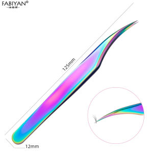 Stainless Steel Eyelashes Tweezers For Lashes Extension Eyelash Tweezers Makeup Tools Nail Art Accessories Picker Tools