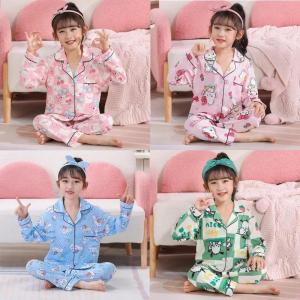 New Children Autumn Children Pajama Sets Girl Sleepwear Winter Kawaii Anime Kids Pijamas Boy Homewear Clothes Cute Loungewear