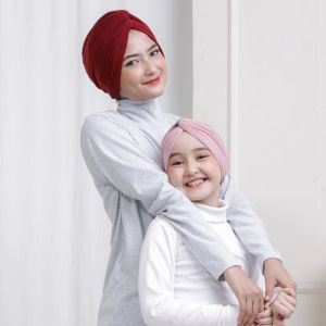 Turban Salsa couple Ibu dan Anak | Turban Paket | Alus Collection | BISA COD