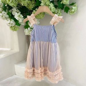 Dress Dan Kaos Motif Transparant Anak Perempuan Fashion Import