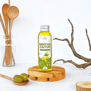 ALAMEE Minyak Zaitun Asli Untuk Diminum Olive Oil Extra Virgin Organik Murni Masak EVOO 100ml