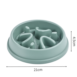"Local Stock" Dog Slow Feeder Bowl Anti-Choking Pet Tableware - Non-Slip Spill-Proof Dog Bowl - Popular Slow Eating Bowl for Pets