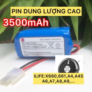PIN DUNG LƯỢNG CAO 3500MAH( CHÍNH HÃNG-BẢO HÀNH 6 THÁNG) NÂNG CẤP CHO PIN ILIFE X660/X661/A4/A4S/A6/A7/A8/A9 (PIN GỐC 2600mAh)