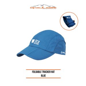 Dhaulagiri Foldable Trucker Hat Topi Outdoor with UPV 50+ Protection