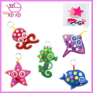 BabyYaya Kid DIY Felt Seaworld Plush Pack 毛毡海洋世界毛绒套装 Dunia Laut Soft Toy Sewing Kit Educational Crafts Jahitan Kanak-Kanak Plushie