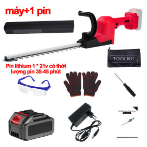 Máy cắt tỉa hàng rào cây cảnh  công suất 2000W động cơ lõi đồng 100% máy tỉa cây cảnh dùng pin chân pin phổ thông máy cắt tỉa hàng rào chiều dài lưỡi 55CM Tốc độ lưỡi cắt 1200 rpm.máy cắt hàng rào lưỡi bằng thép sk5