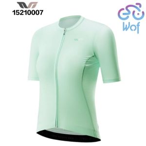 ROCKBROS TVI Women 15210007 Baju Kaos Jersey Sepeda Wanita Lengan Pendek Simple Grace MTB Bicycle Cycling Clothing Womens Short Sleeve Full Zipper Summer Road Breathable Bike Shirts Ciclismo Quick Dry Clothes