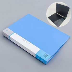 A4/Long Ring Binder Folder 3 Holes Binder Arch File PP Cover Paper File Organizer for Office School