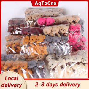 [COD] AqToCna Ship within 24 hours 12Pcs Lot Soft Stuffed Bear Plush Toys Mini Teddy Bear Dolls Toy Small Gifts