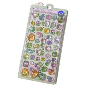 Phim Hoạt Hình 3D Sticker nhãn dán lưu bút Rõ Ràng 3D Miếng dán hình động vật Trẻ Em Motivational Sticker Cho Giáo Viên Trẻ Em Phần Thưởng