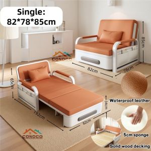 CONOCO Mall Folding Sofa Bed 3-In-1 Multifunctional Folding Sofa Bed Convenient Storage Suitable For Small Space