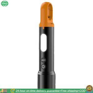 [New] Mini Flashlight High Brightness Torch USB Rechargeable LED Camping Flashlight Zoomable Lightweight for Outdoor Emergency